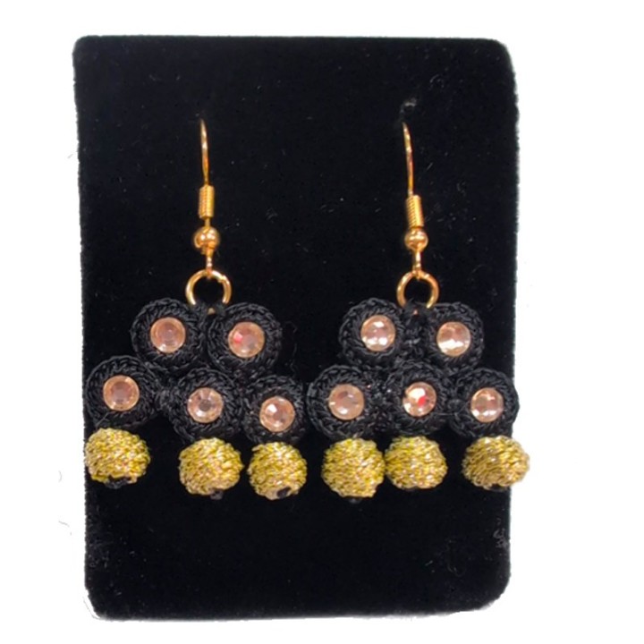 Bullfighting earrings "Alamares"