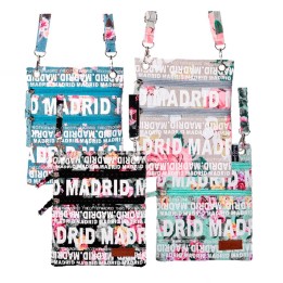 Bolso pasaporte Madrid Flores