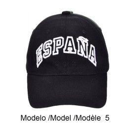 Casquette avec visière "ESPAÑA" unisexe