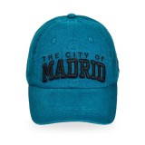 Gorra Madrid Robin Ruth de denim lavado turquesa