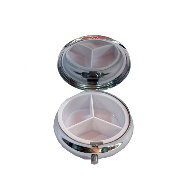 Online Madrid souvenirs, metal pillbox with Madrid monuments,