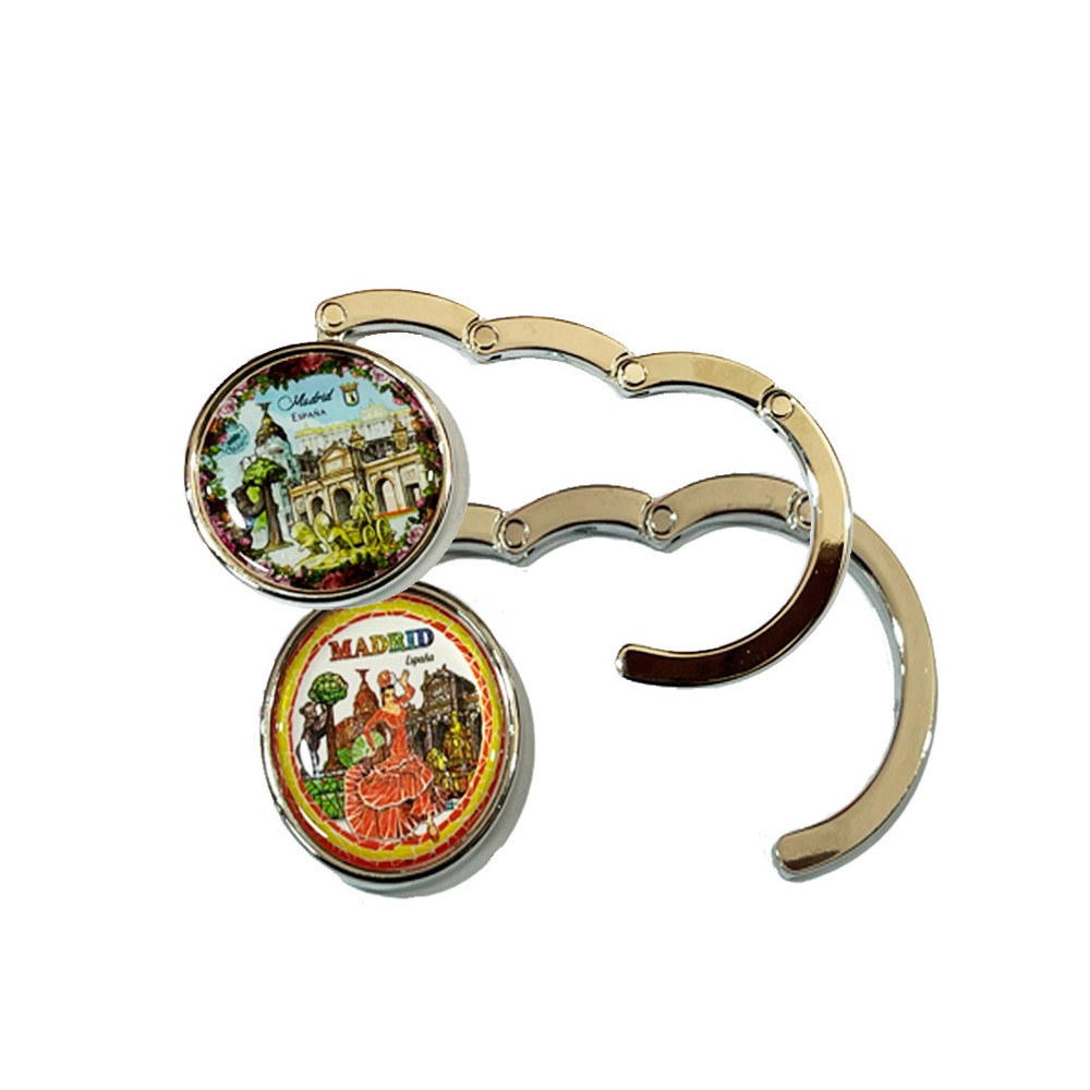"Souvenirs of Madrid" handbag hanger