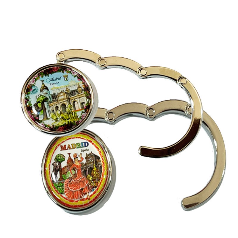 "Souvenirs of Madrid" handbag hanger