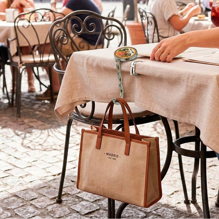 Suporte de mala dobrável Souvenirs de Madrid – vista 4