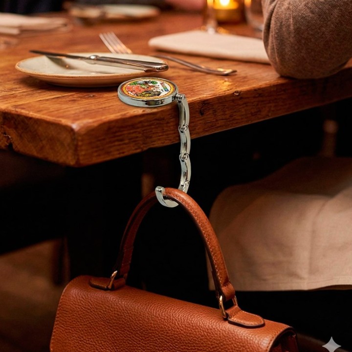 Accroche-sac pliable Souvenirs de Madrid – vue 5