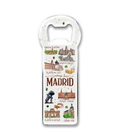 Iman abrebotellas Madrid Acuarela
