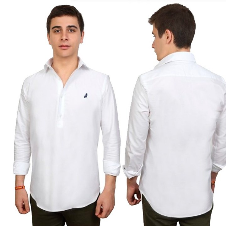 Camisa polera Toreritos para hombre en color blanco