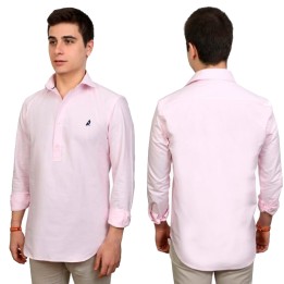 Toreritos men's cotton popover shirt