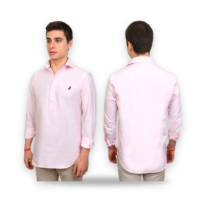 Toreritos men's cotton popover shirt