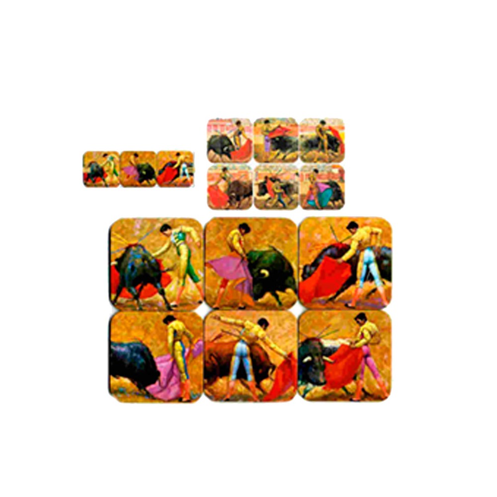 Bullfighting scenes Coasters