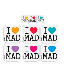 "I love Madrid" Coasters