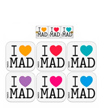 "I love Madrid" Coasters