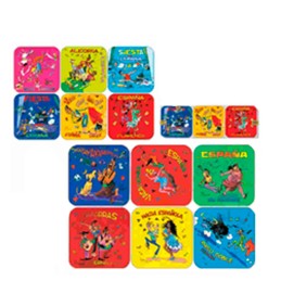 Spanish coasters Spain funny scenes