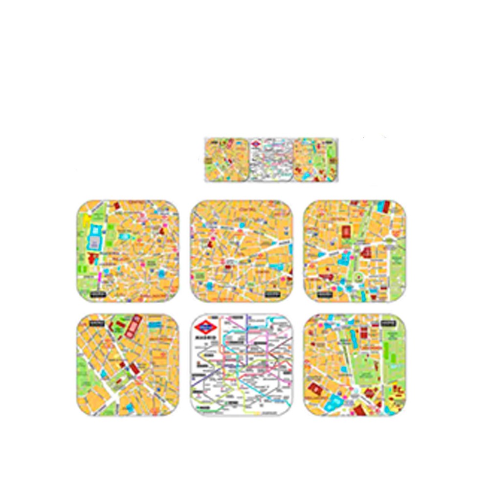 Coasters "Metro" in Madrid