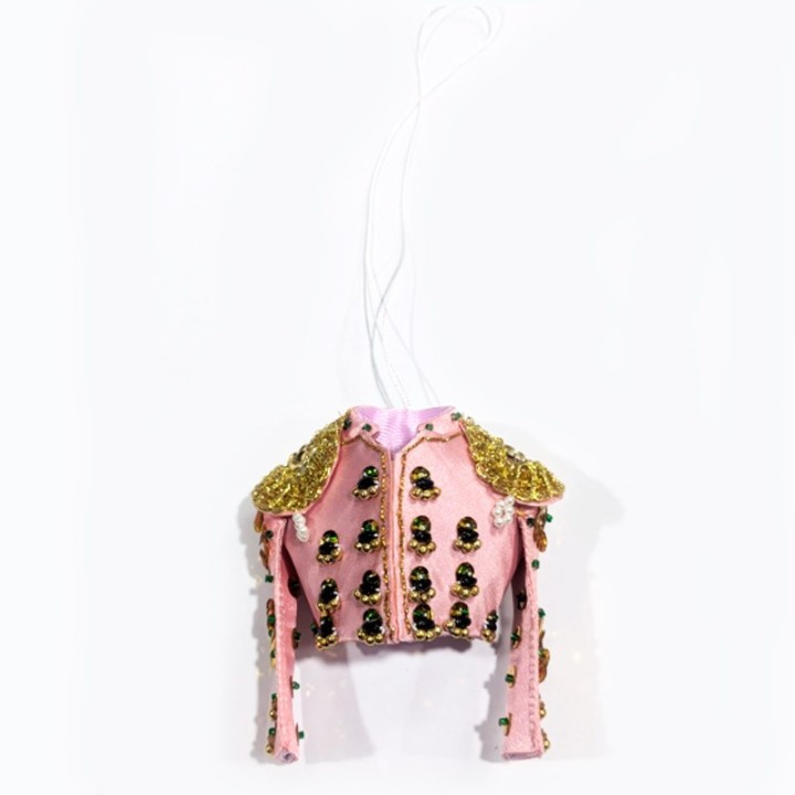 Miniature "Suit of Lights" jacket for hanging