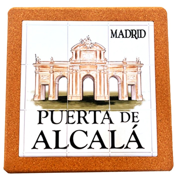 Cork and Ceramic Placemats – Monuments of Madrid
