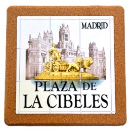 Cork and Ceramic Placemats – Monuments of Madrid