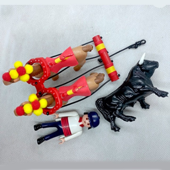 Tiro de mulillas con Mulillero de Playmobil