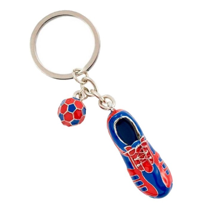 Llavero bota de fútbol del F. C. Barcelona