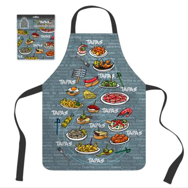 "Tapas from Spain" kitchen apron