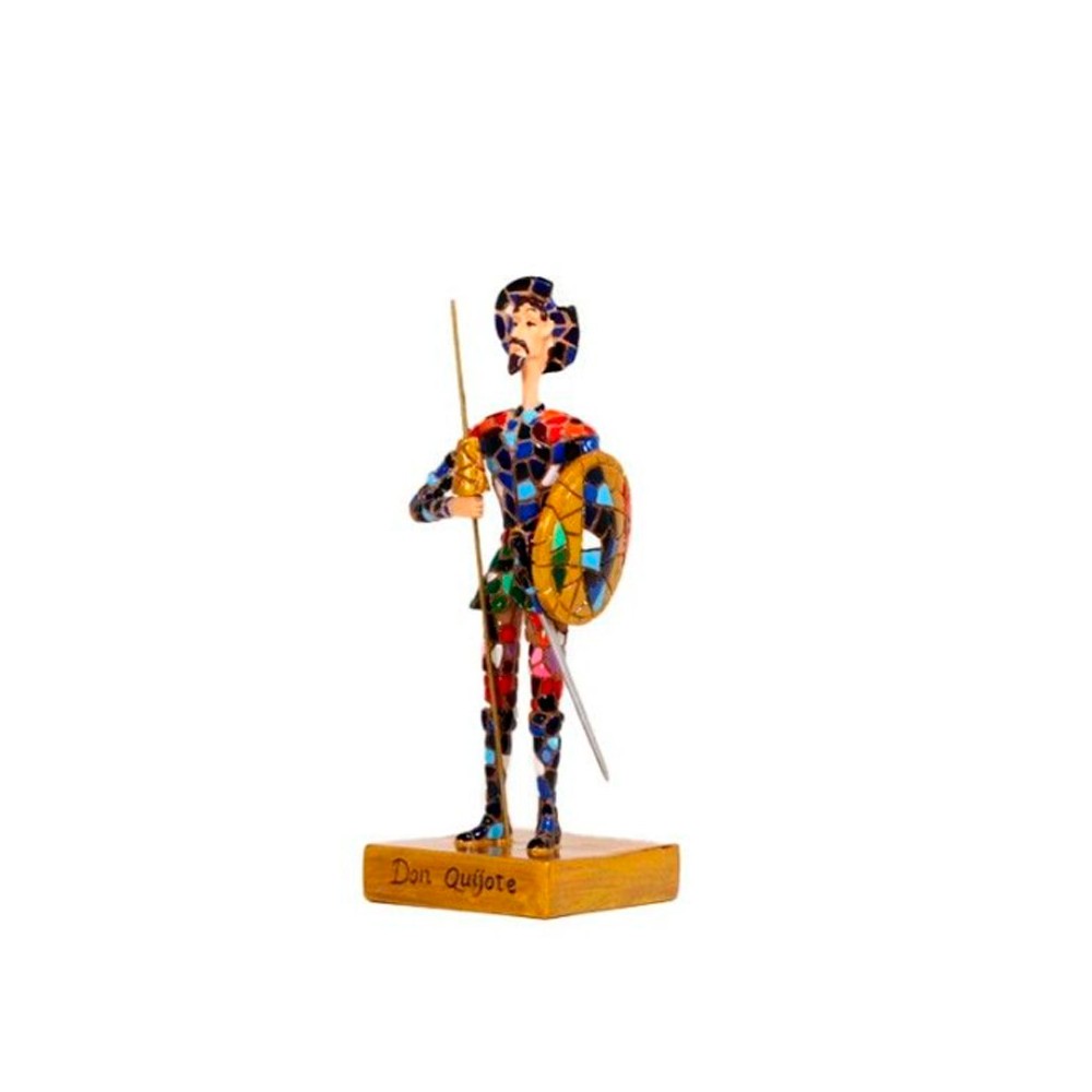 Don Quixote figure Trencadis technique