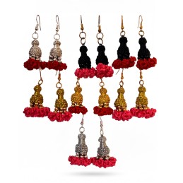 Pendientes "Machos de chaquetilla" colores