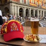 Spain cap with embroidered coat of arms, adjustable