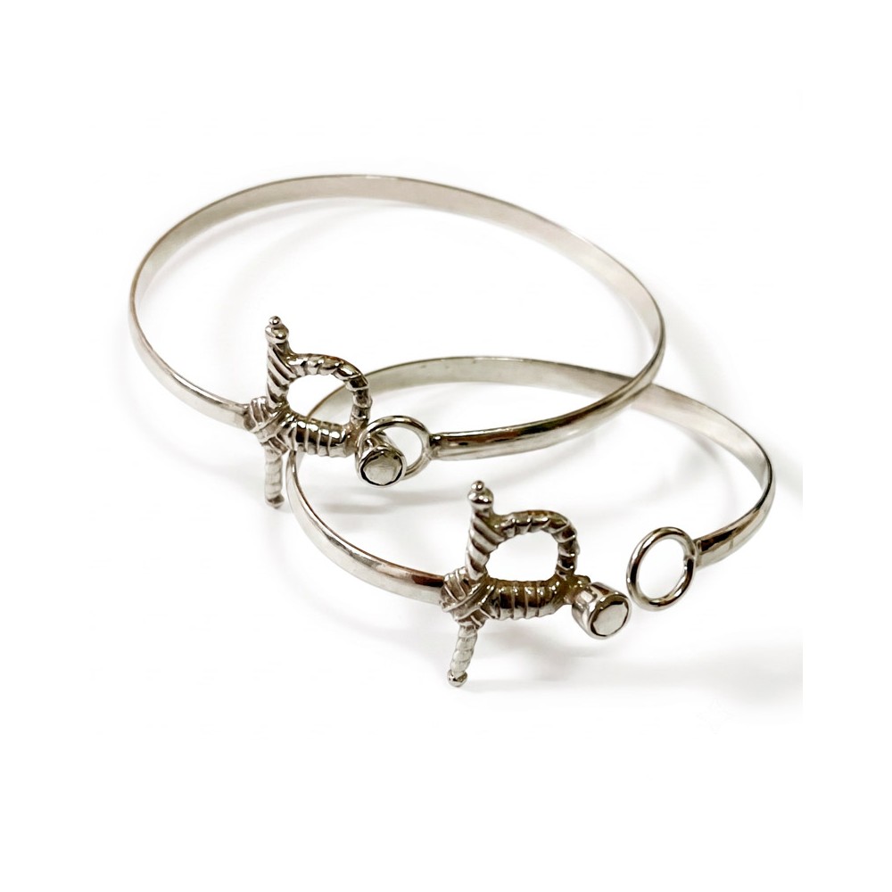 Pulsera "Estoque de torero" de plata de ley