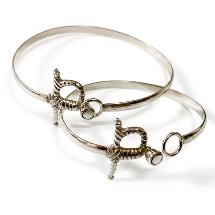 Pulsera "Estoque de torero" de plata de ley