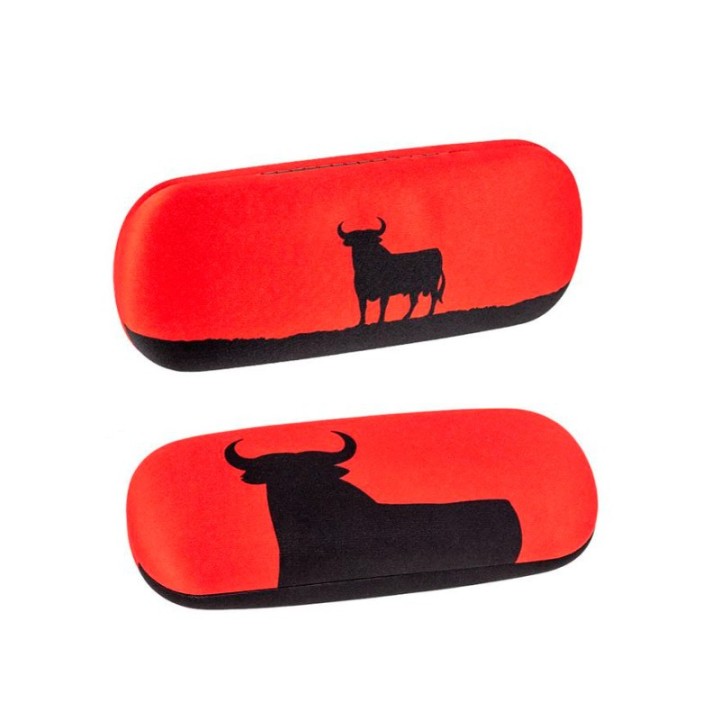 Étui officiel Osborne pour lunettes de corrida avec chiffon en microfibre