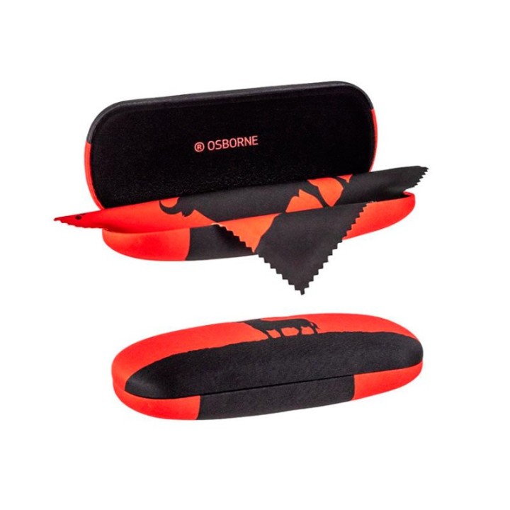 Funda de Gafas Taurina Oficial Toro de Osborne con Paño Microfibra