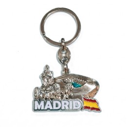 Keychain with Spain Soccer motifs
