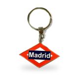 Madrid keyring, Metro Madrid design