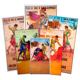Collection of bullfighting posters
