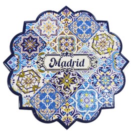 Dessous de Plat Souvenirs de Madrid Azulejo