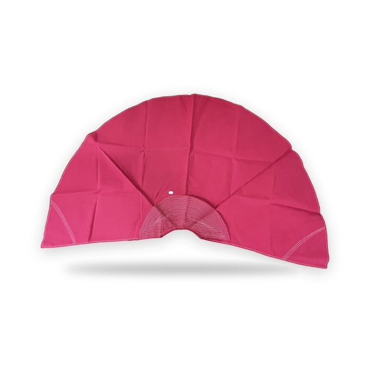 Magenta and yellow bullfighter's cape