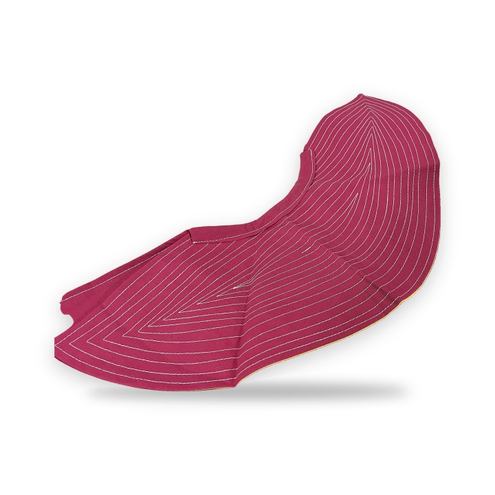 Magenta and yellow bullfighter's cape
