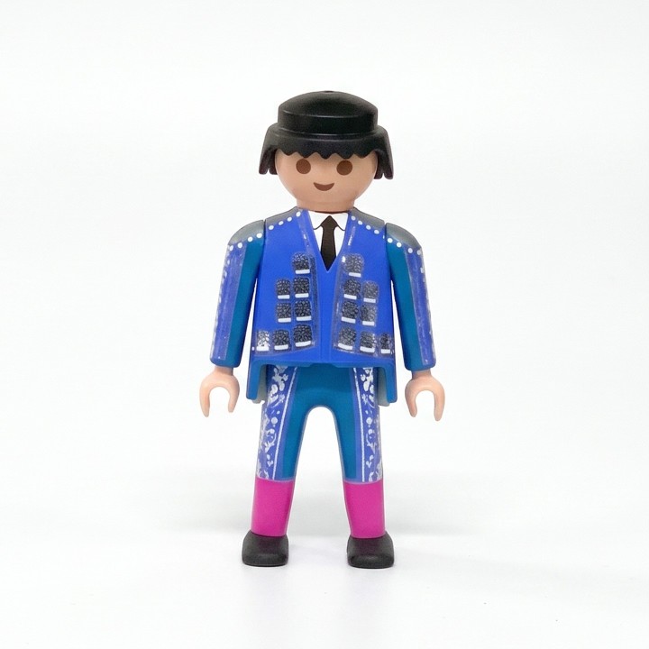 Playmobil bullfighter, blue suit of lights | ZiNGS