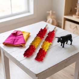 Banderillas infantiles con bandera de España | ZiNGS