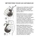 Castañuelas flamencas de Pollopas negras – vista 3