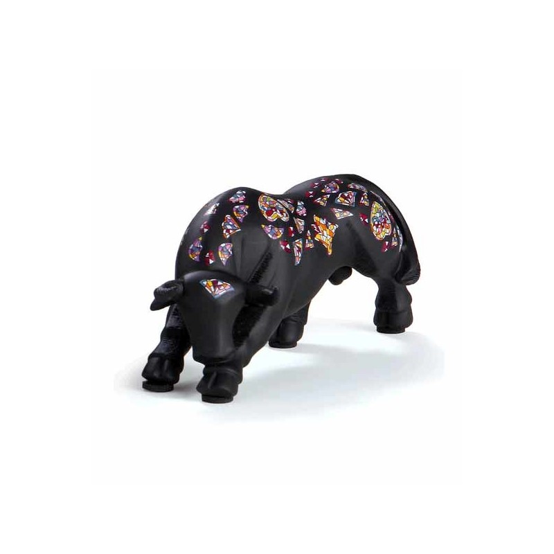 Figura Toro "Sirenes" agachado, de Nadal Studio Figura Toro "Sirenes" agachado, de Nadal Studio