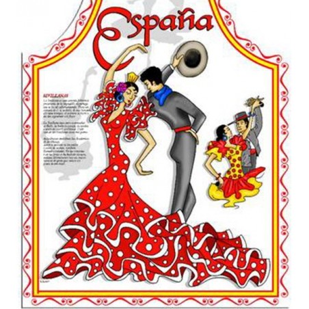 Flamenco and Bull Spanish Aprons