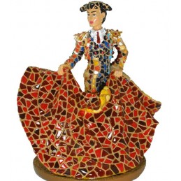 Trencadís bullfighter, from Barcino