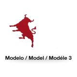 Leaping bull stickers – view 4