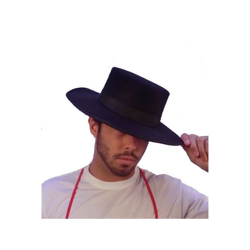 Chapeau de fête cordouan noir