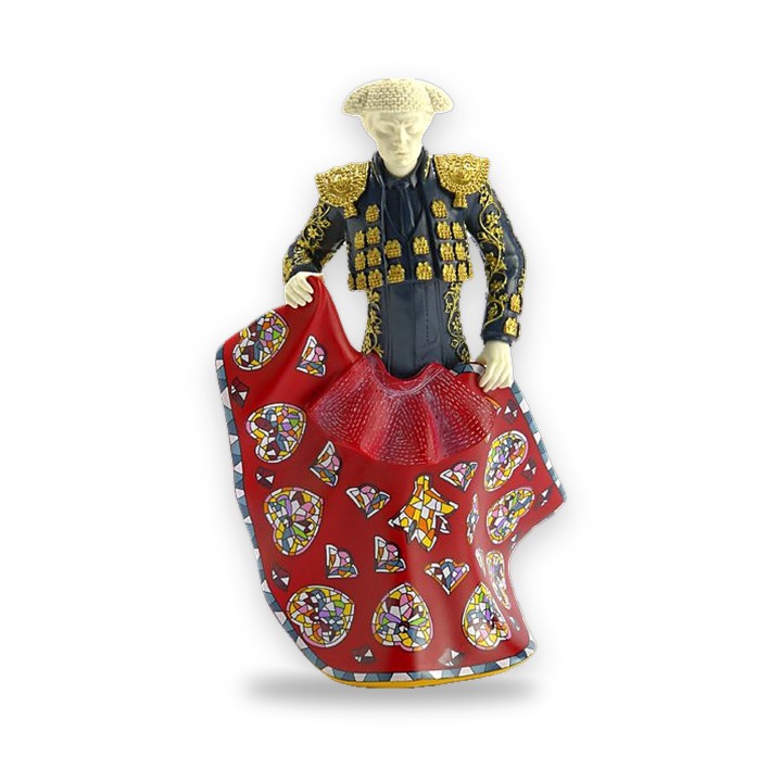Figura de torero de Nadal de colores – vista 4