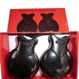 Castanholas flamencas de Pollopas pretas – vista 2