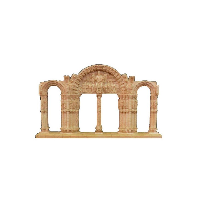 Replica of the Portico of Glory from Santiago de Compostela (A Coruña) Replica of the Portico of Glory from Santiago de Compostela (A Coruña)