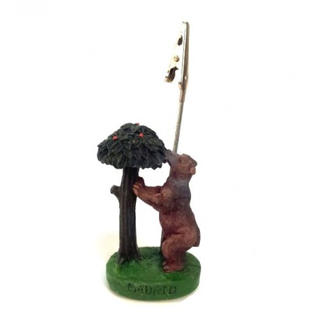 Bear and "madroño" tree clip note