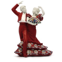 Couple of flamenco dancers from Nadal
